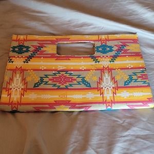Colorful clutch